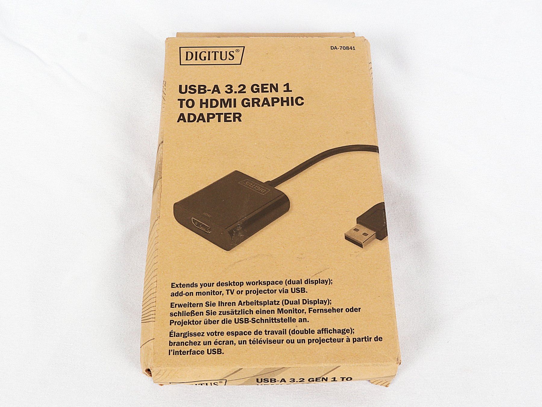 Adapter: DIGITUS USB3.2 GEN1 TO HDMI GRAPHIC ADAPTER – Neu (gemäss Beschreibung) aus Steinen von Restwert_Steinen 3