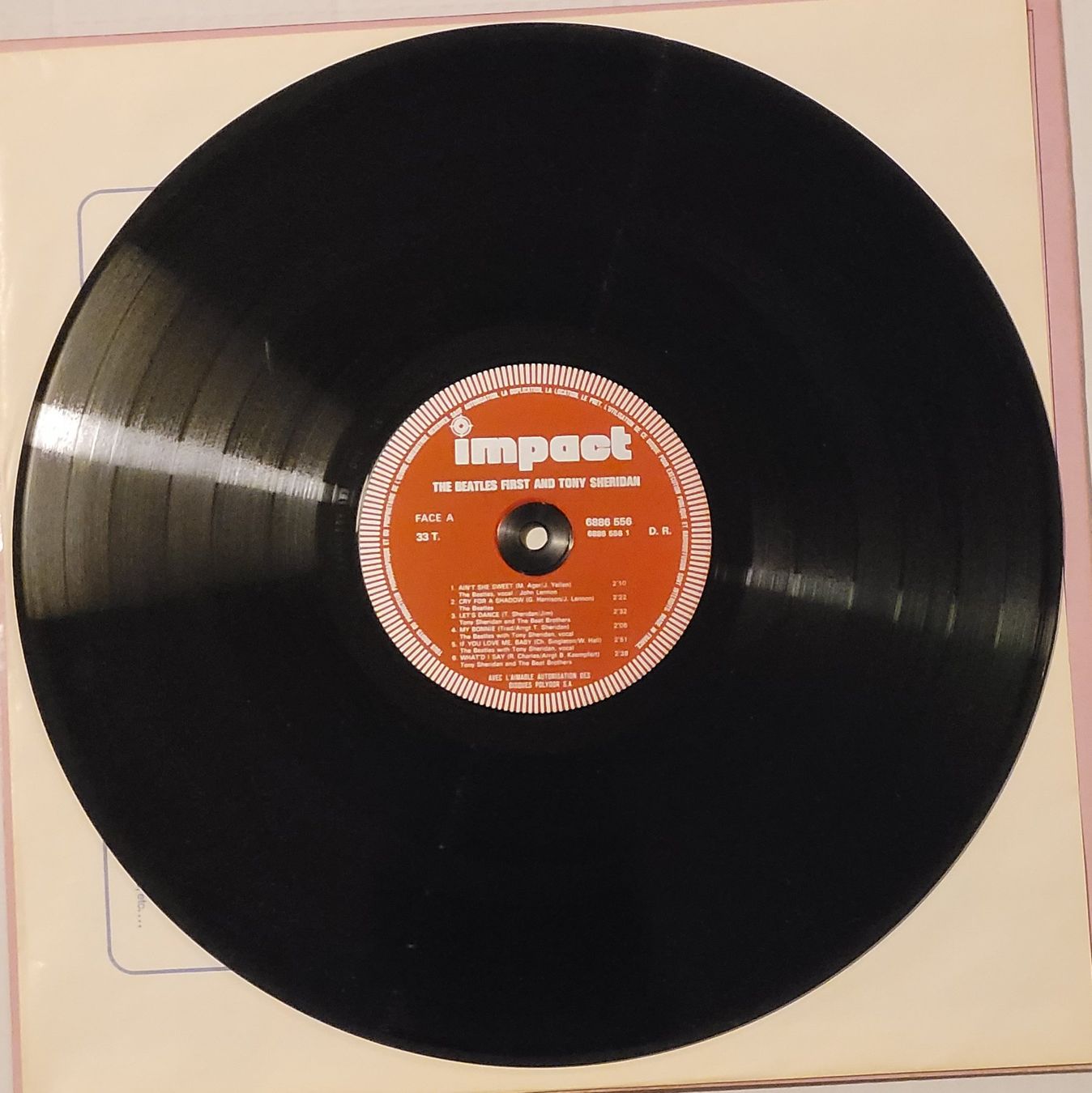 Dischi in vinile: The Beatles First And Tony Sheridan – Usato da Zürich venduto da Avd 6