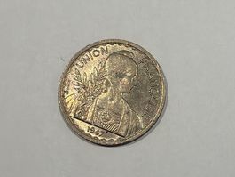 (2911) Franz Indo, China 1Piaster 1947 Stgl
