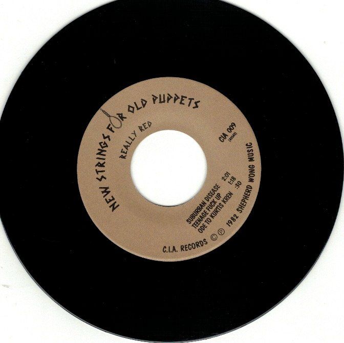 Vinyles: Really Red - New Strings For Old Puppets  7", EP RARE – D'occasion à Lugano par mdal 3