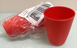 6 x Rotho CARUBA Henkelbecher, 0.25 L