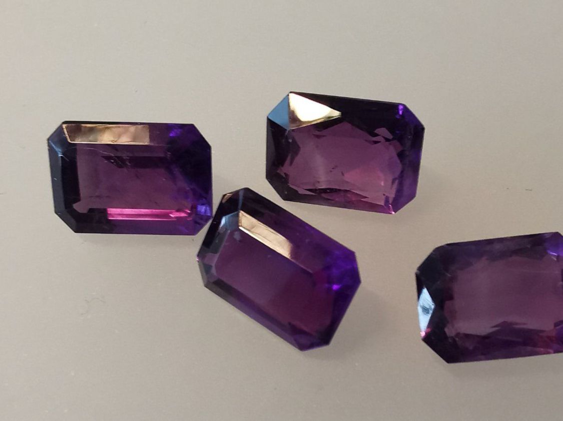 Edelsteine: 1 Stk. von 4 Amethysten facettiert – Neu und originalverpackt aus Dierikon von Buntspecht-10 3