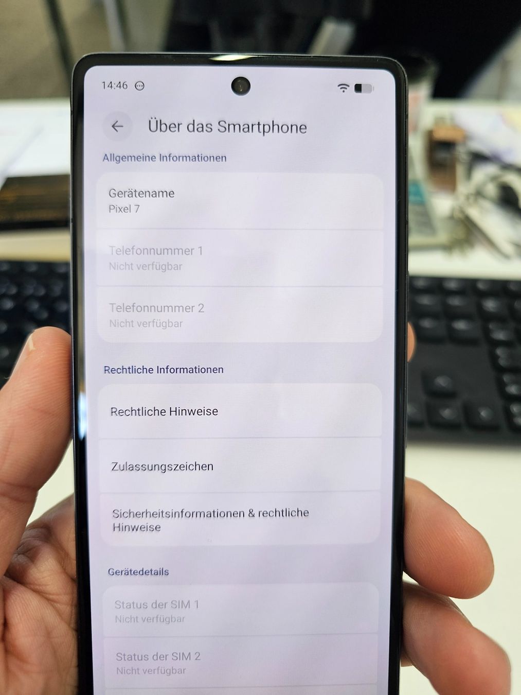 Google Handys / Smartphones: Pixel 7 mit Graphene OS – Gebraucht aus Ins von colgate_12 1