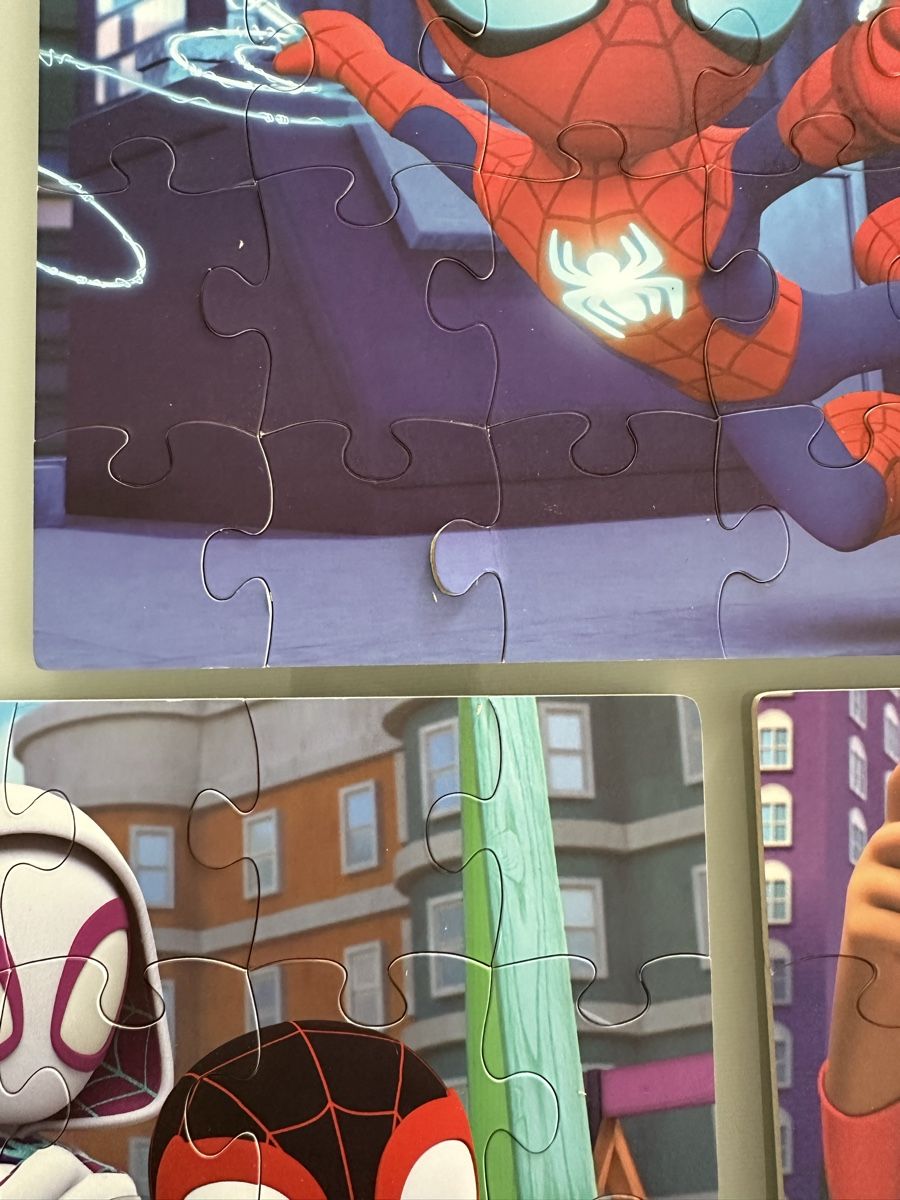 Puzzle: 3x Puzzle set Marvel/Spider man – Usato da Kloten venduto da gab_jl5l 2