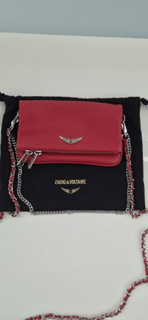 Zadig & Voltaire Tasche Rot, Top Zustand, Leder