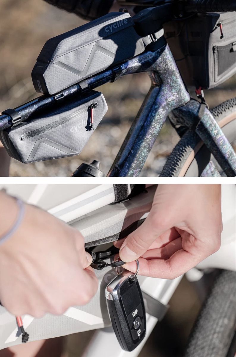Pezzi di ricambio: Cyclite FRAME BAG SMALL 01  / Rahmentasche / ähnlich Ortlieb – Nuovo (secondo la descrizione) da Zürich venduto da Alpina10 5
