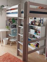 FLEXA Hochbett inkl. Matratze & Nachttisch  2x verfügbar