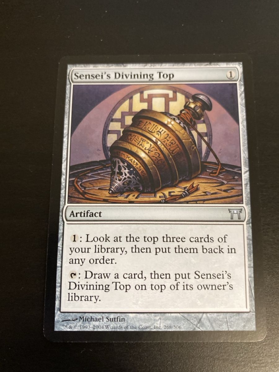 Magic The Gathering Carte collezionabili: Sensei‘s Divining Top – Usato da Oberglatt ZH venduto da Finlandia1