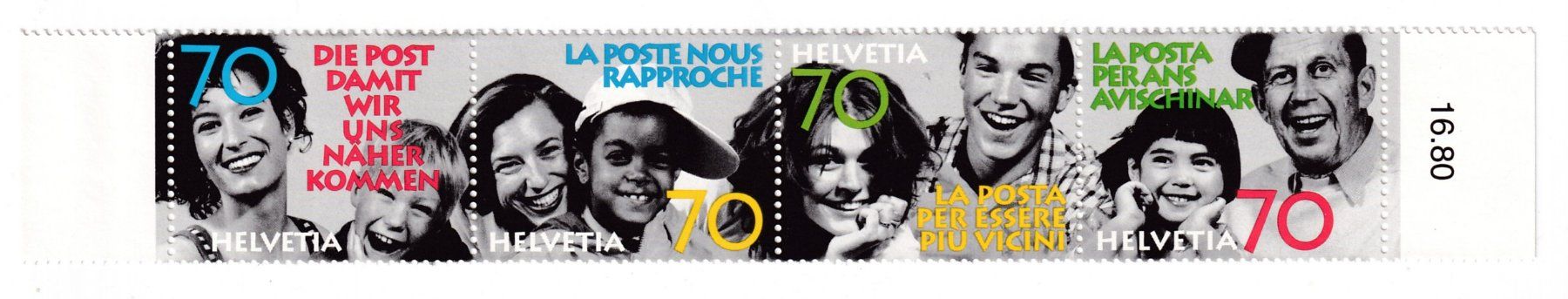 Tutti i francobolli: Sonder 4er block  1997 ungestempelt – Nuovo (secondo la descrizione) da Neuchâtel venduto da karlpierrino