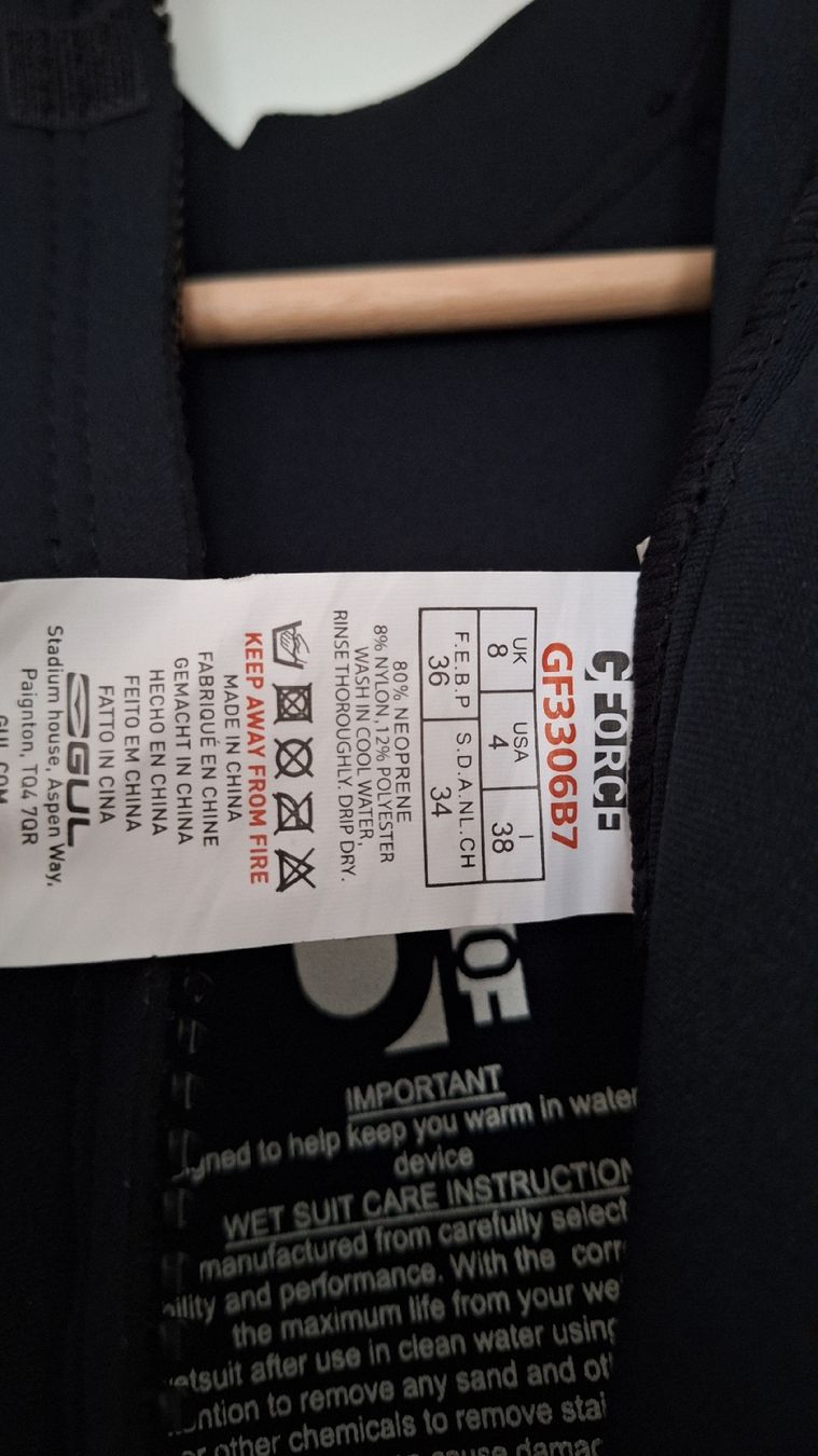Completi & Tailleur: G-Force Neoprenanzug Shorty Gr. S – Nuovo (secondo la descrizione) da Uster venduto da PercysMom 3