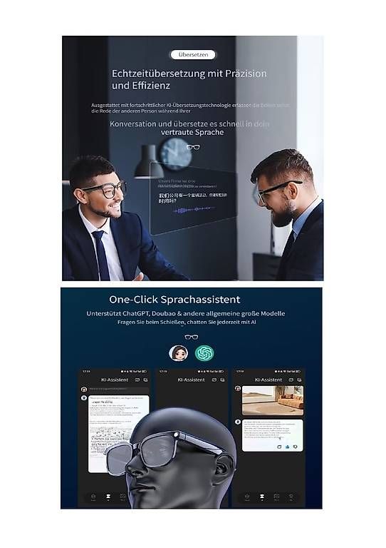 Occhiali & Lenti: PEJE AI Smart-Brille – Nuovo (secondo la descrizione) da Altdorf UR venduto da Walhalla59 4
