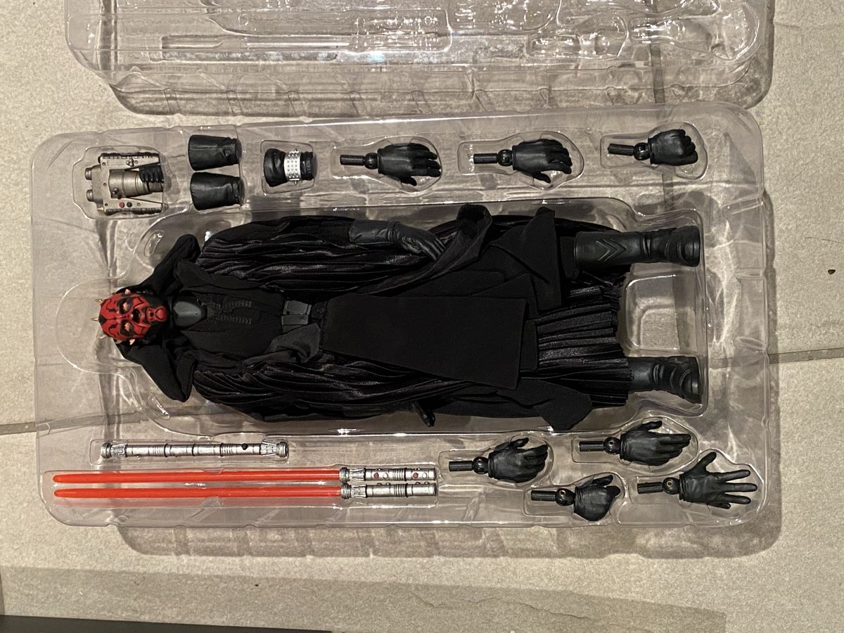 Star Wars Statuette: Star wars Darth Maul Actionfigur in 1:6 – Difettoso da Safenwil venduto da _e_99_ 5