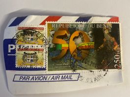 Timbres  du Bénin - 2 pièces - 2015