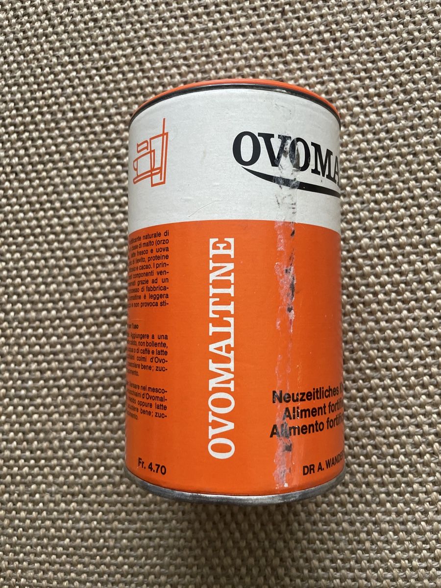 Barattoli: Antike Blechdose Ovomaltine – Usato da Winterthur venduto da cheerio97 4