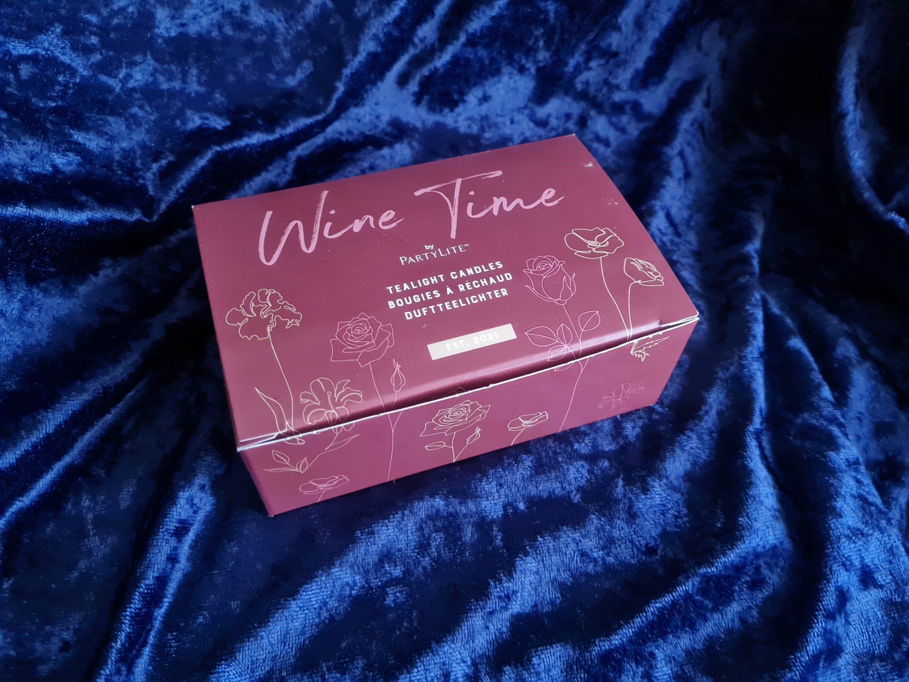 Partylite Candele: PartyLite - Teelichtbox Wine Time, 12 Teelichter – Nuovo e nell'imballaggio originale da Othmarsingen venduto da Kleibai 1