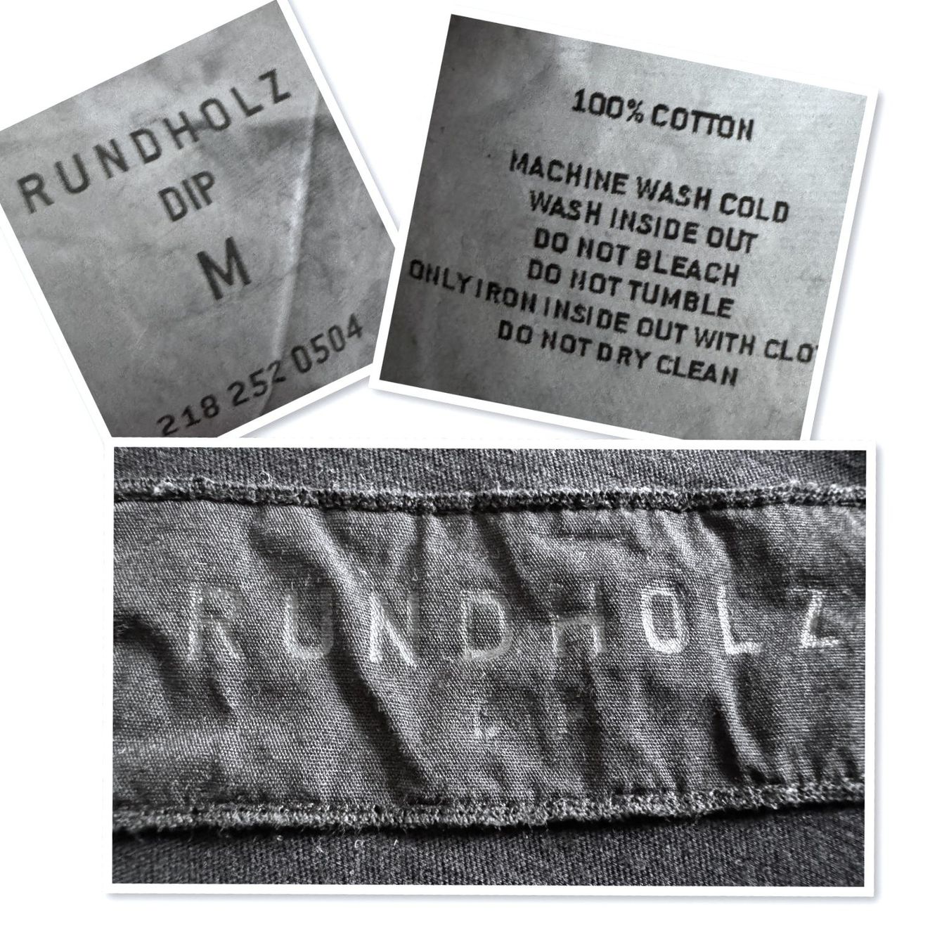 Rundholz Pullover & Sweatshirts: Pullover Pulli Longsleeve mit Print RUNDHOLZ DIP zu Nile &.. – Gebraucht aus Ebikon von repatrick 9