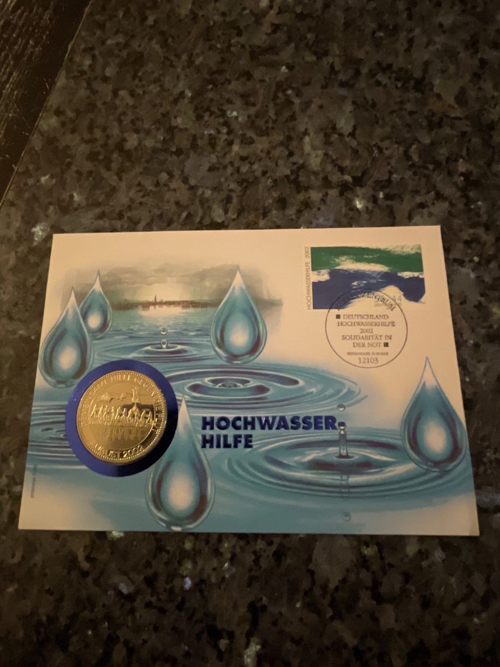 Alle Münzen: Numisbrief Hochwasserhilfe – Neu (gemäss Beschreibung) aus Schlossrued von Julio25