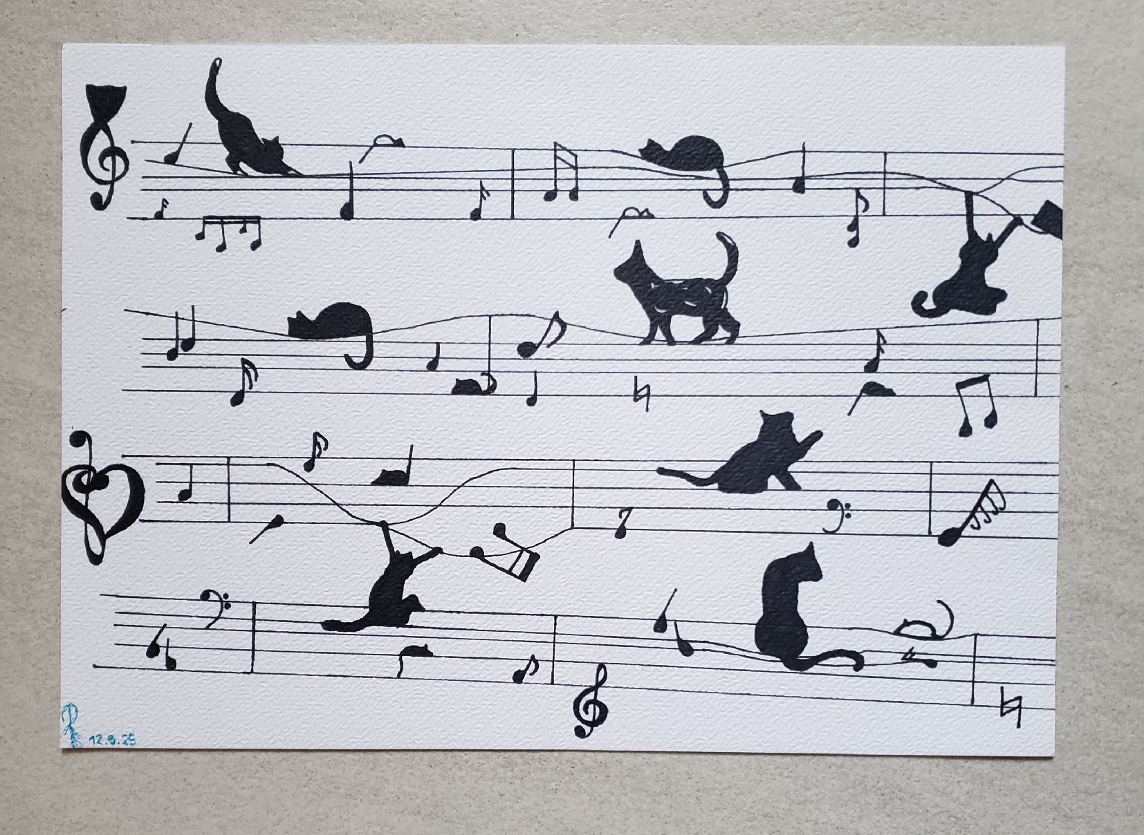 Foto & Immagini: Katzenleben – Nuovo e nell'imballaggio originale da Ossingen venduto da Pattys_Art_Galerie