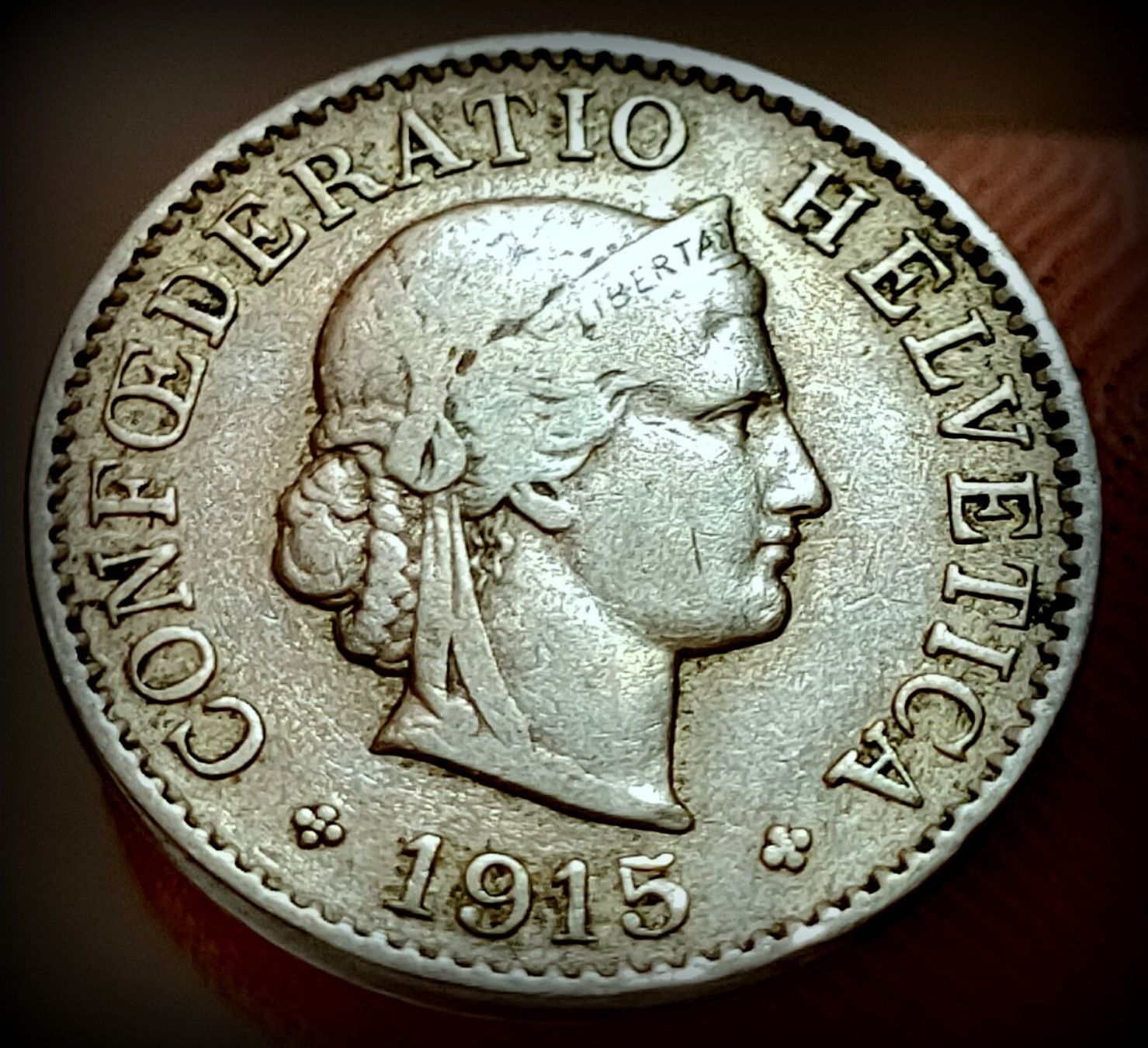 Toutes les monnaies: SCHWEIZ 5 RAPPEN 1915 – D'occasion à winterthur par CoinPassion