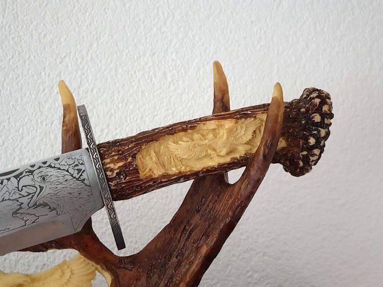 Coltelli: Adler-Messer-Schwert-Dolch-Indianer – Nuovo e nell'imballaggio originale da Würenlos venduto da Sadhu2 1