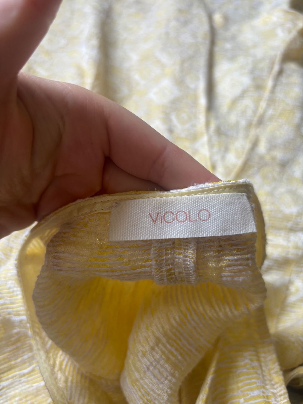 Vestiti: Kleid Vicolo gelb gemustert Grösse S – Usato da Münchenstein venduto da sil_h6c9 2
