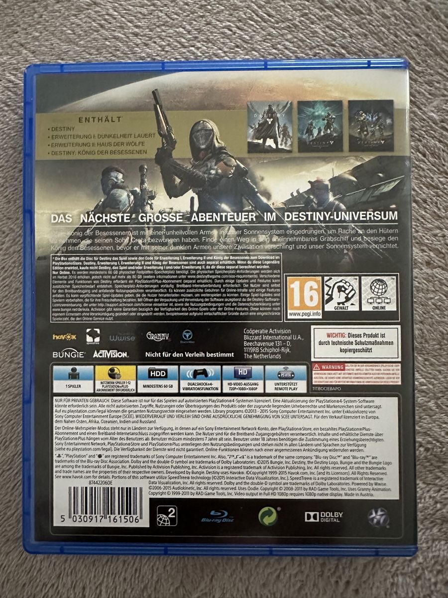 Jeux: Destiny König der Besessenen PS4 – Neuf (Voir description) à Ruggell par Alysia79 1