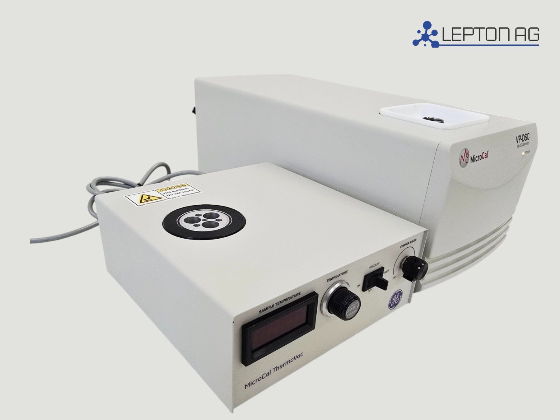 Accessori da laboratorio: MicroCal VP-DSC Differential Scanning Calorimeter +ThermoVac – Usato da Niederdorf venduto da LeptonAG_Labor 2
