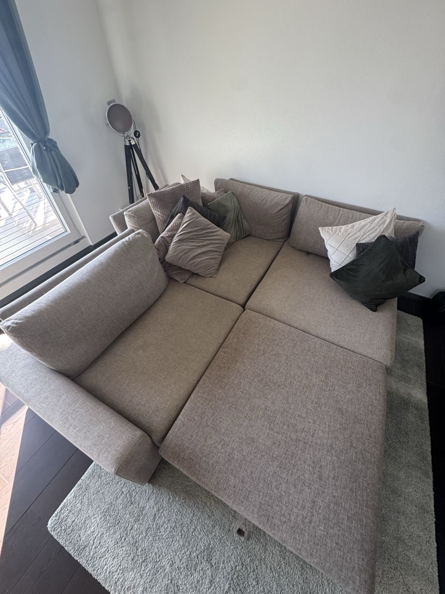 Divani: Ecksofa mit Schlaffunktion und Bettkasten – Usato da Brüttisellen venduto da luq_pwl9 5