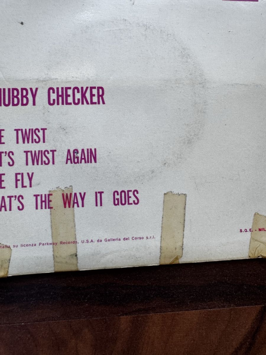 Dischi in vinile: Chubby Checker - The Twist - 7" Single - 60s – Usato da Rorbas venduto da BlackstarRecords 2
