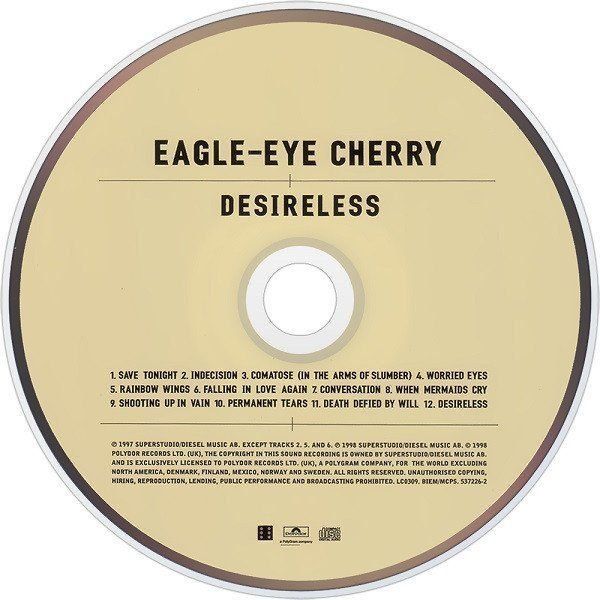 CD: Eagle-Eye Cherry - Desireless [Polydor] – Usato da Unterbäch venduto da kolbar 2