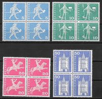 355RLM-363RLM Serie Rollermarken Aufdruck ** 1964