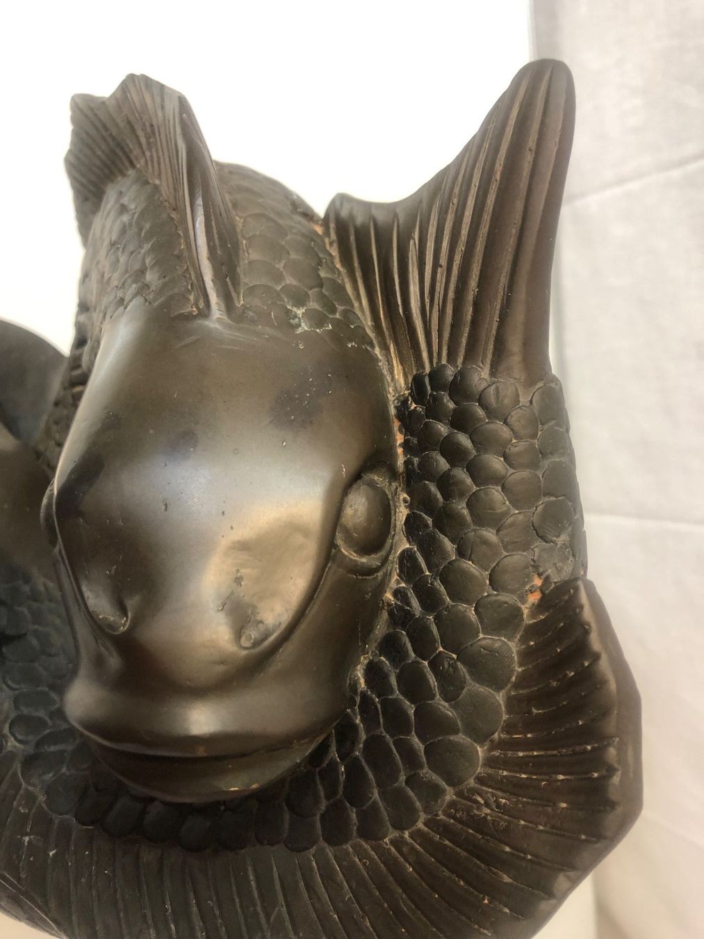 Sculptures & Statues: Skulptur Koi - Bronzefigur – D'occasion à Brunnen par Allerwaren 8