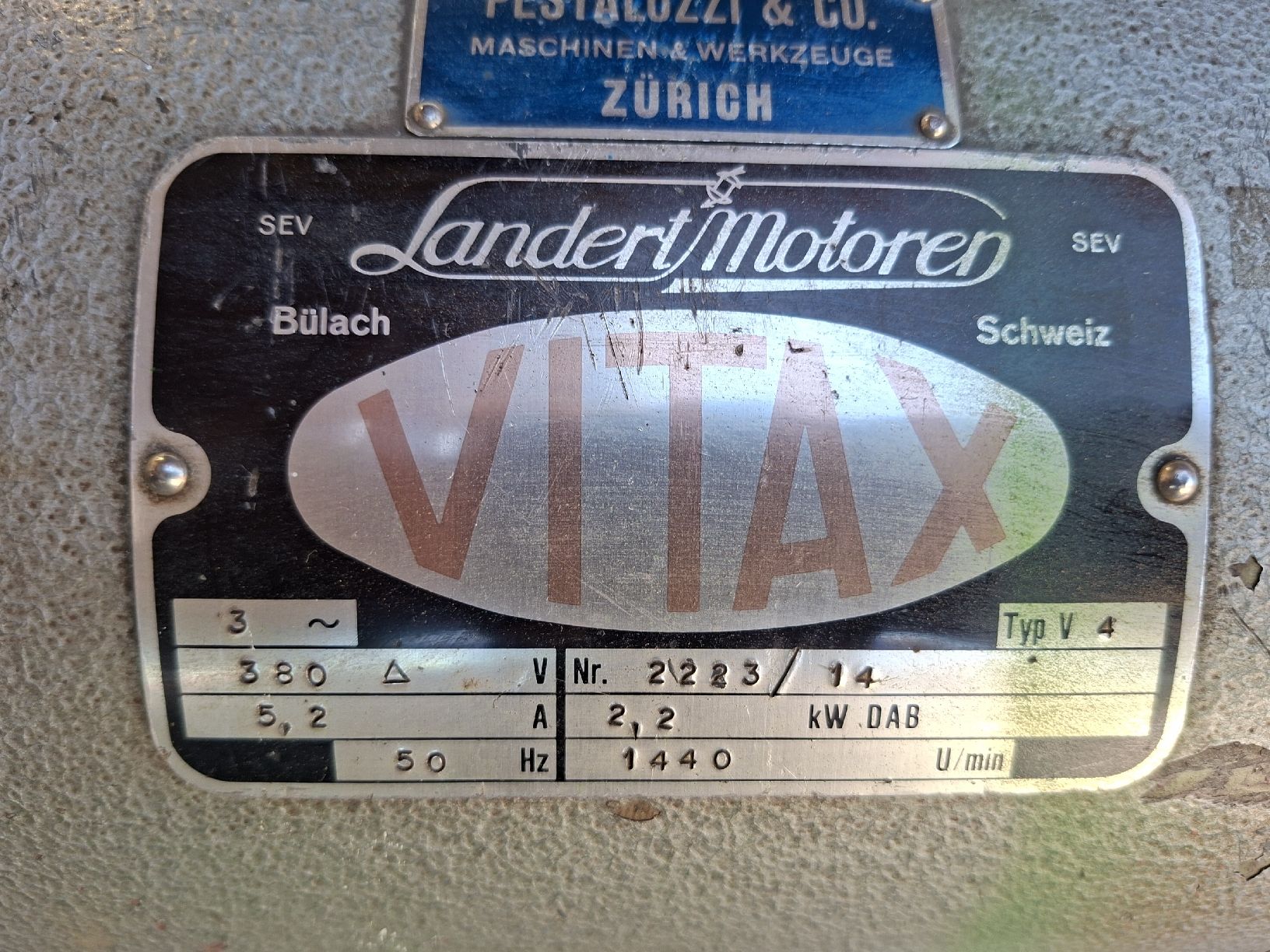Vitax Schleifen & Polieren: Vitax V4 Schleifmaschine – Gebraucht aus Niederuzwil von Dakitiki 4