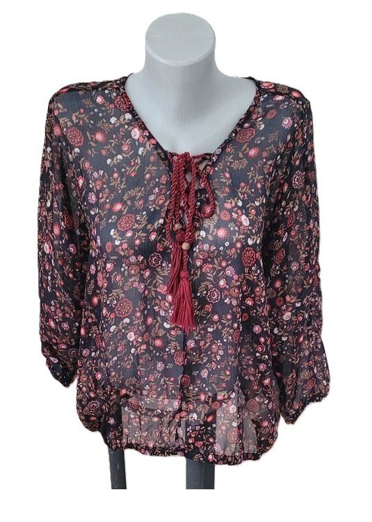 Blusen: Boho Blusen Shirt Mustang Gr. 36 bunt – Gebraucht aus Füllinsdorf von Sunnebliemli7 1