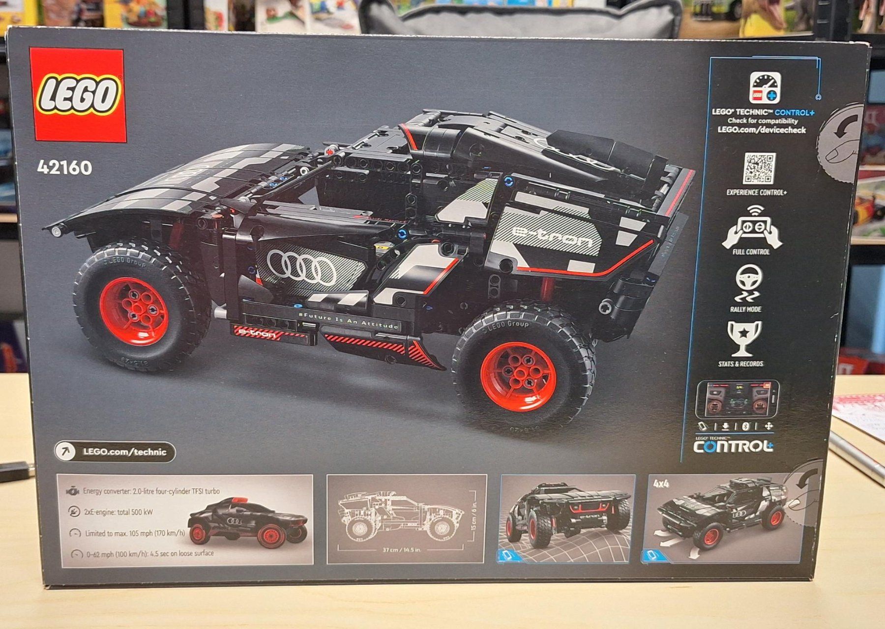 Lego Kit di costruzioni: Lego Technic AUDI RS Q E-TRON 42160 – Nuovo e nell'imballaggio originale da Genève venduto da BrickFanGe 1
