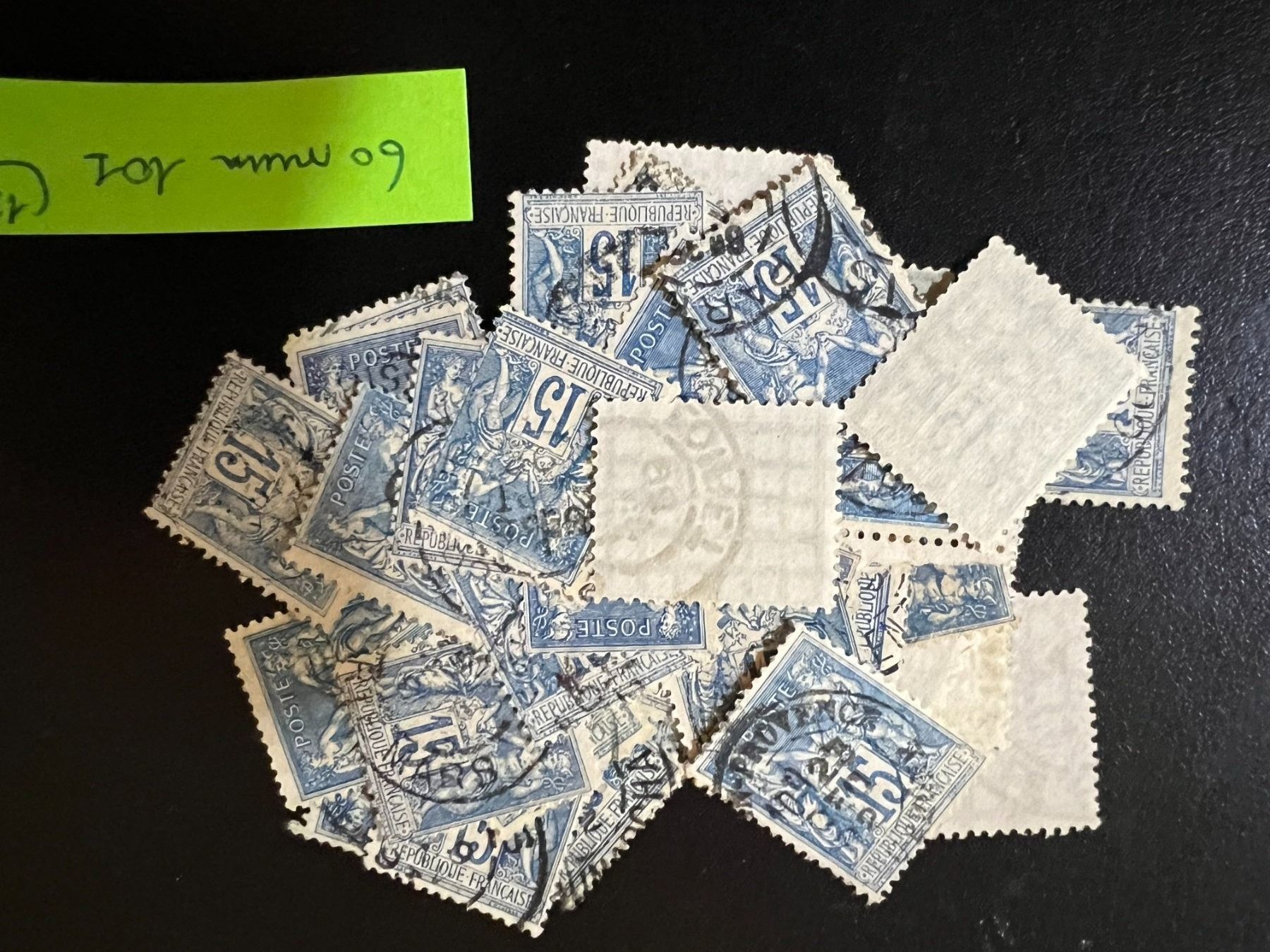 Tutti i francobolli: Super lot 600 type II SAGE oblitérés – Usato da Lausanne venduto da ffhoud 7
