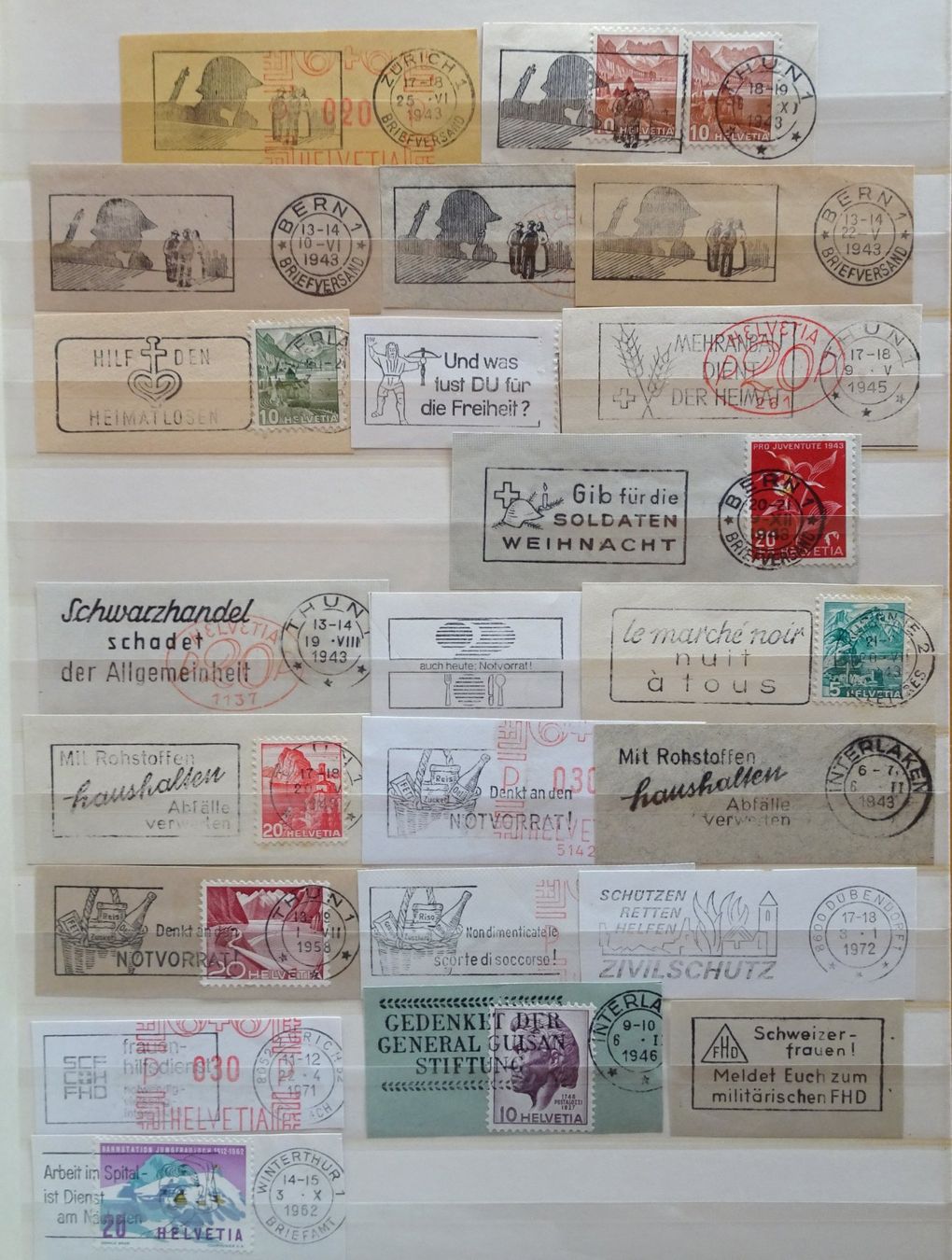 Timbri: Flaggenstempel/ Webestempel – Usato da Feldbrunnen venduto da MarcusSO 1