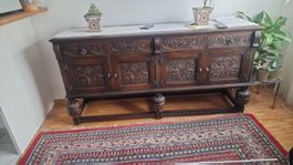 Antiker Buffet-Schrank aus Massivholz Top Zustand!