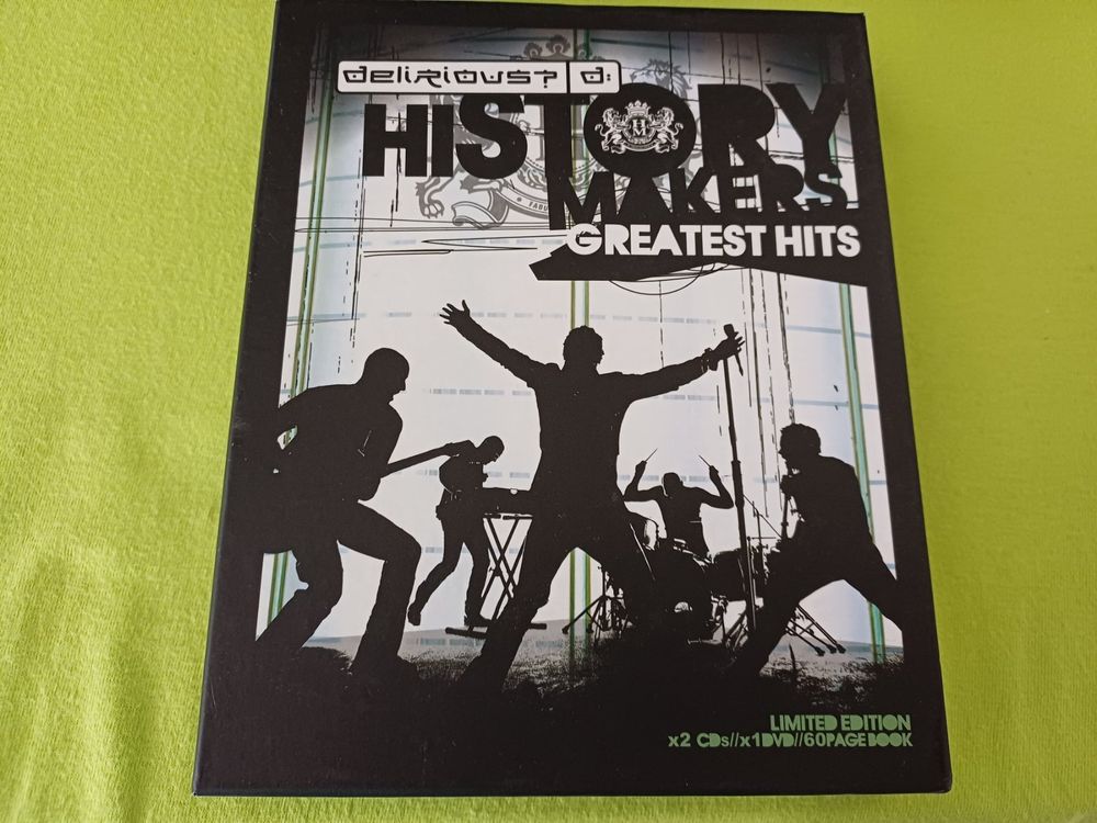 2CD &1DVD Box Delirious ? Greatest Hits & 60 Seiten Booklet Kaufen