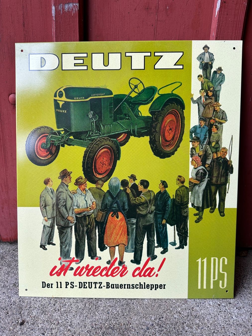 Ecriteaux: Deutz 11ps Traktor diesel schlepper Oldtimer – Neuf (Voir description) à Reinach AG par rares75