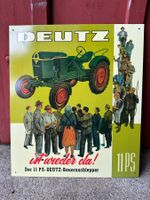 Deutz 11ps Traktor diesel schlepper Oldtimer