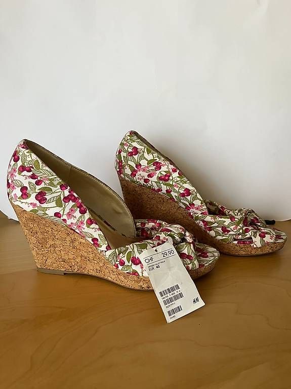 Scarpe da donna: Sandales à plateforme – Nuovo (secondo la descrizione) da Genève venduto da Moe22 1