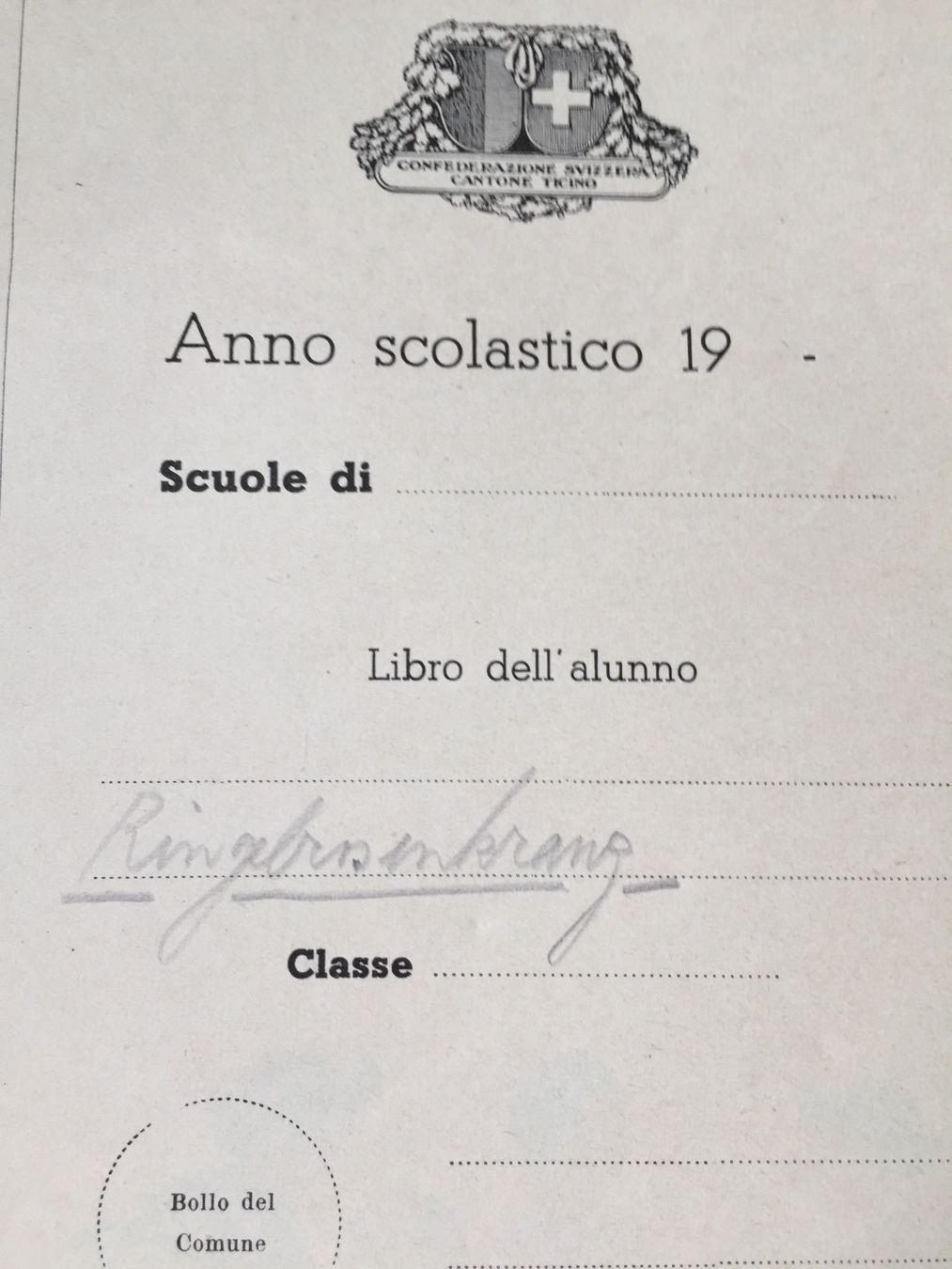 Libri: Girotondo Libro do Lettura 1942 – Usato da Gerlikon venduto da jabadabadu 1