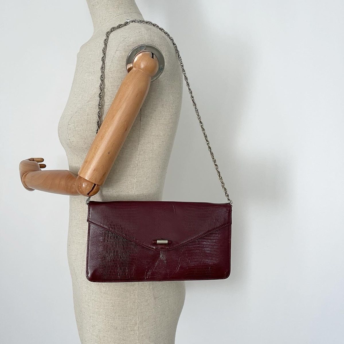 Bally Borse da donna: BALLY Vintage Lizard Leather Bag/Clutch – Usato da Emmen venduto da Avviivva_Com2023 1