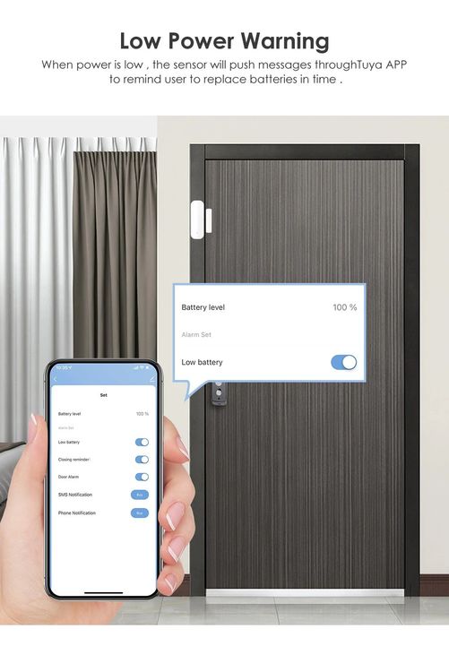Tuya Capteur De Porte Et Fen Tre Wifi Capteur De Contact Kaufen Auf Ricardo