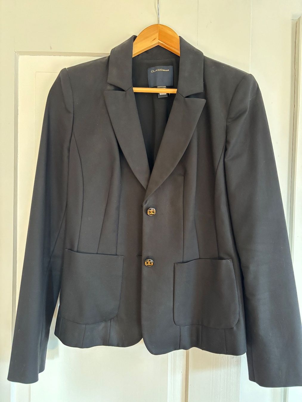 Roberto Cavalli Giacche: Schwarzer Blazer von Roberto Cavalli – Usato da Horgen venduto da uge_pd5p