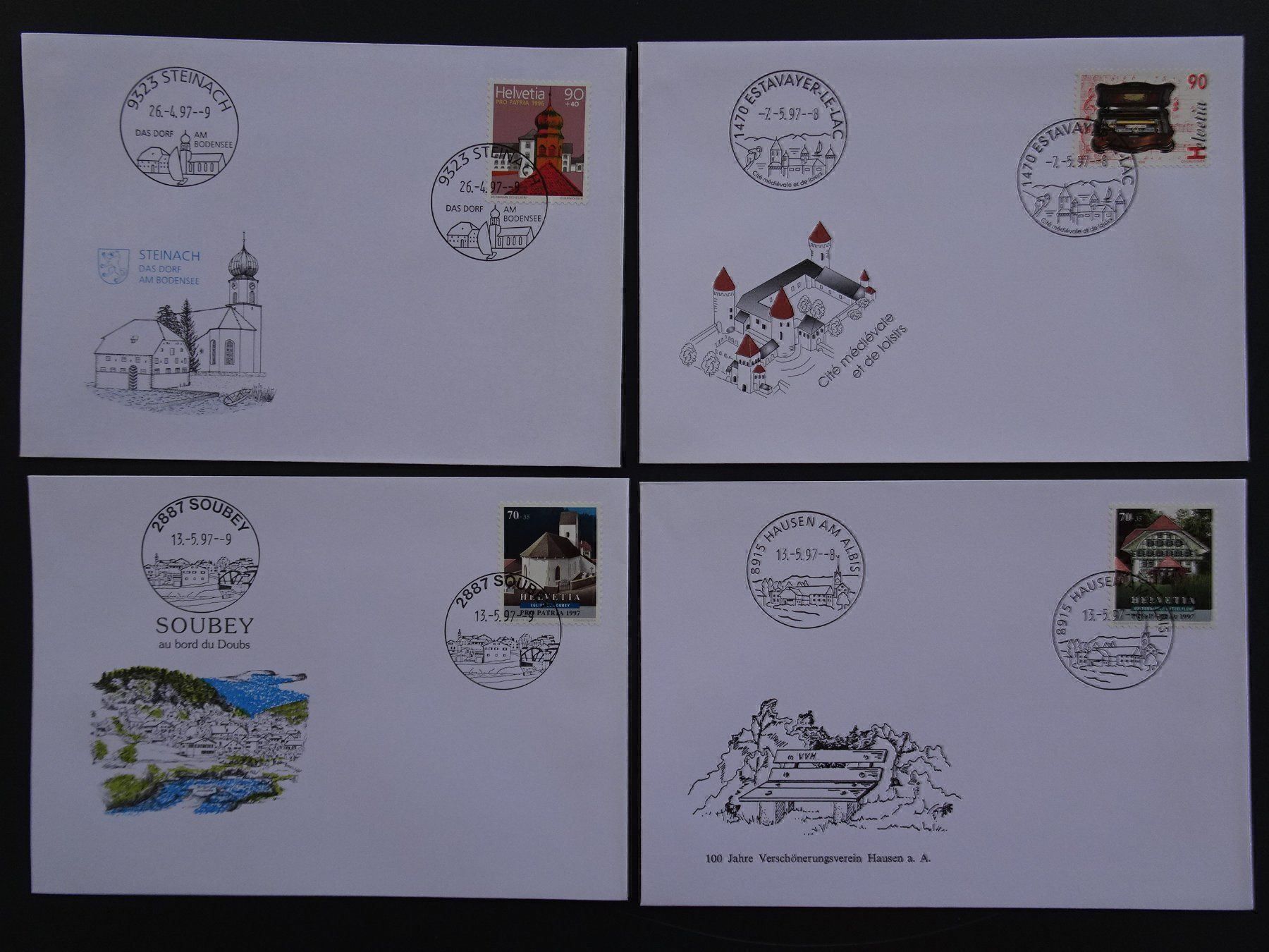 Alle Briefmarken: 1997 – Neu (gemäss Beschreibung) aus Aadorf von Chnorli-Furz