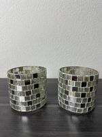 Mosaik Windlicht Glas
