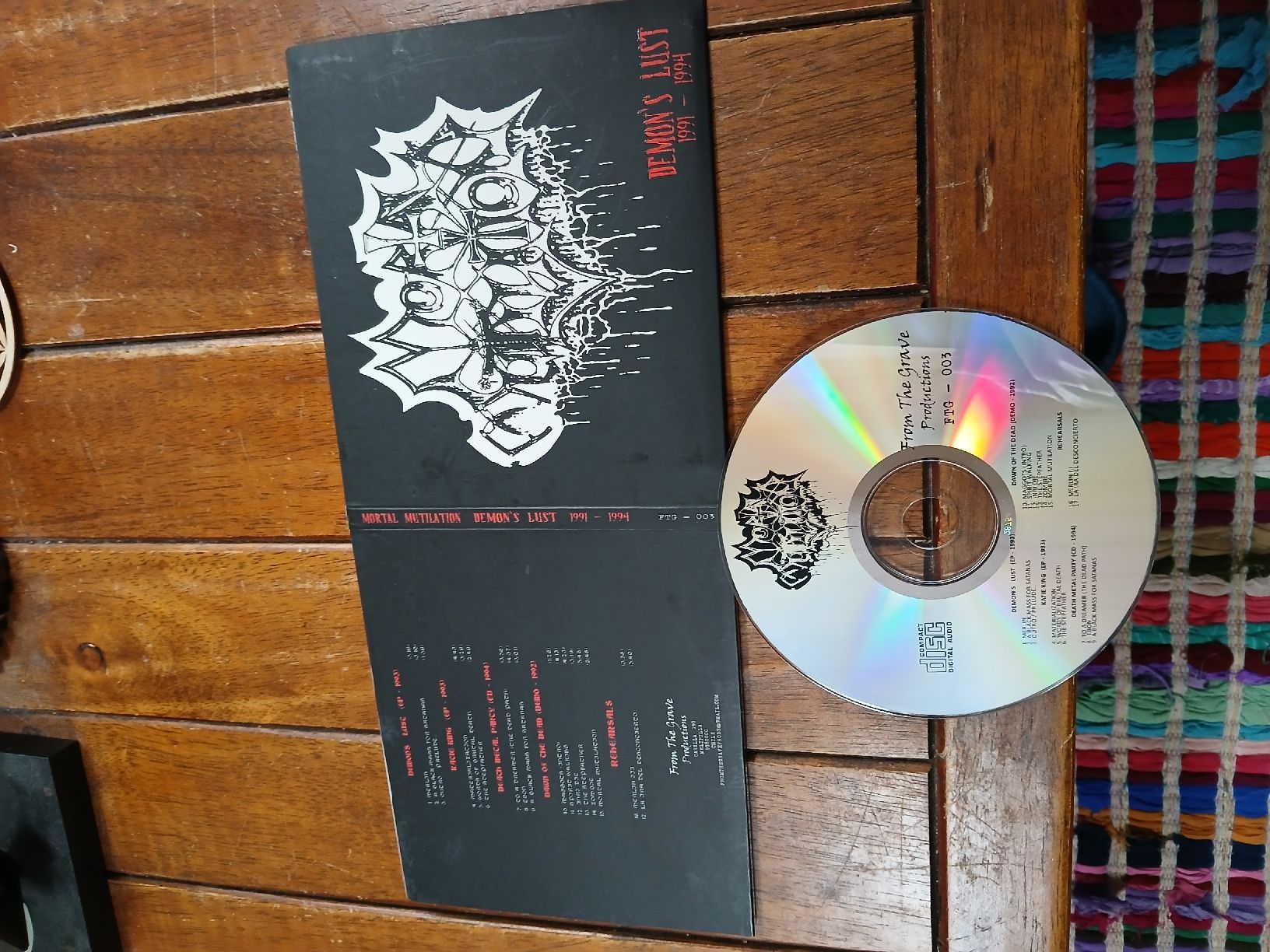 CDs: mortal mutilation - demon...(digi) – D'occasion à St-Cergue par VeganWarrior