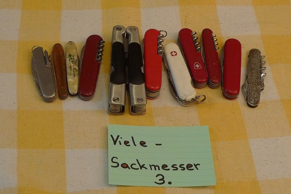 Coltelli tascabile: Viele-Sackmesser! 3. – Difettoso da Bern venduto da bn1640 2
